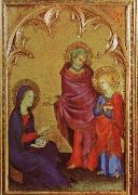 Simone Martini Christ Discovered in the Temple oil on canvas